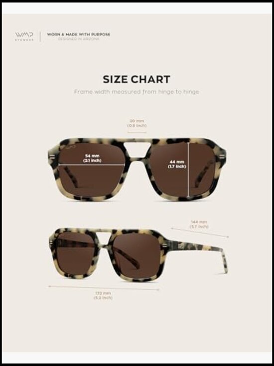 Retro-Inspired Square Double Bridge Aviator Sunglasses, Oversized Polarized UV